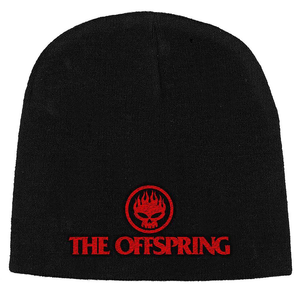 The Offspring - Skull Logo Mütze Beanie - Schwarz